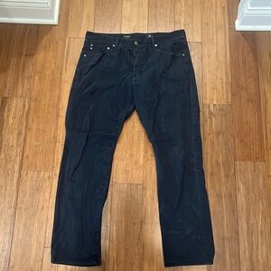 Ag Adriano Goldschmied - The Everett Slim Straight Blue Jeans (34x32)